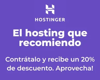 Contrata Hostinger - Hosting recomendado